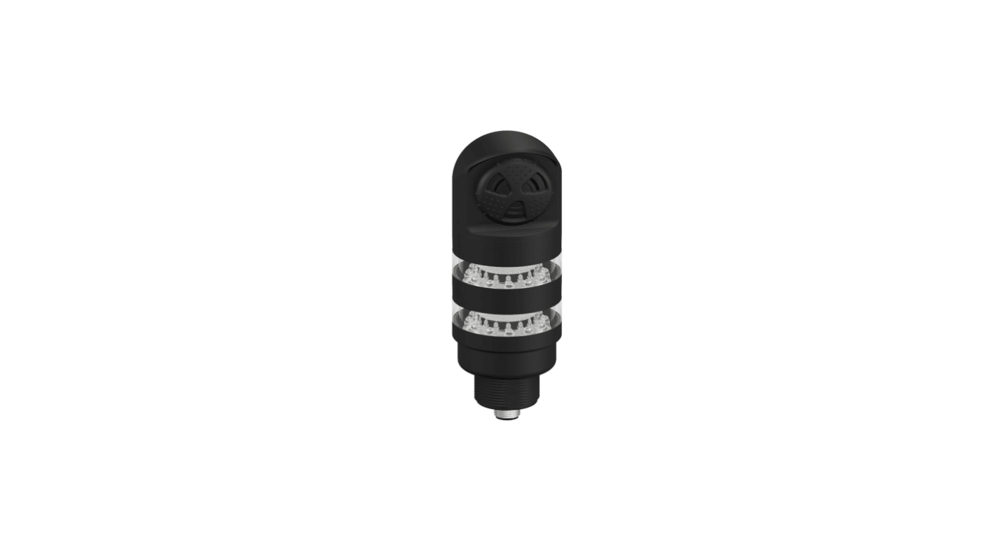 Rs-Online Torretta di segnalazione Banner 12 → 30 V c.c. LED 2 elementi lenti Rosso/Verde con Cicalino
