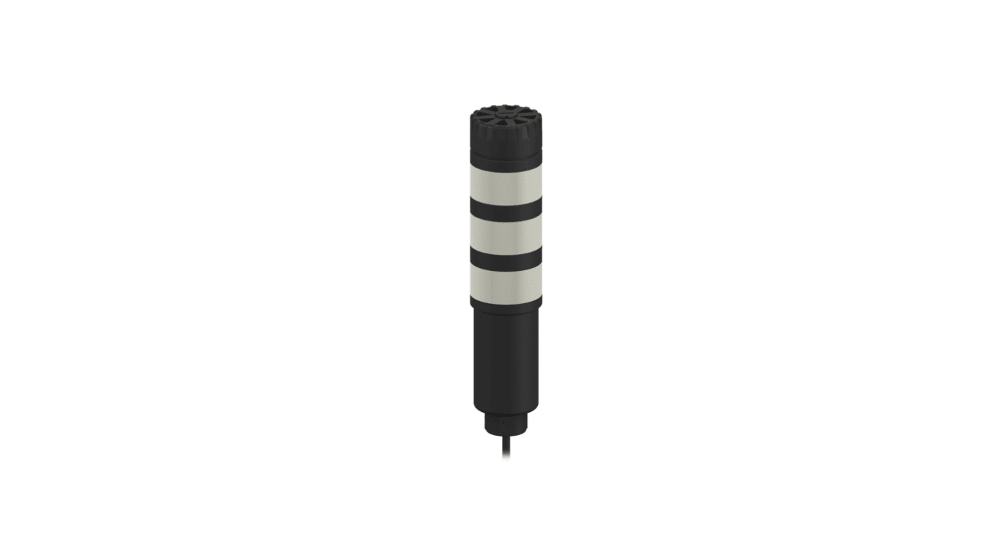 Rs-Online Torretta di segnalazione Banner 85 → 264 V c.a. LED 3 elementi lenti Rosso/Verde/Giallo con Cicalino