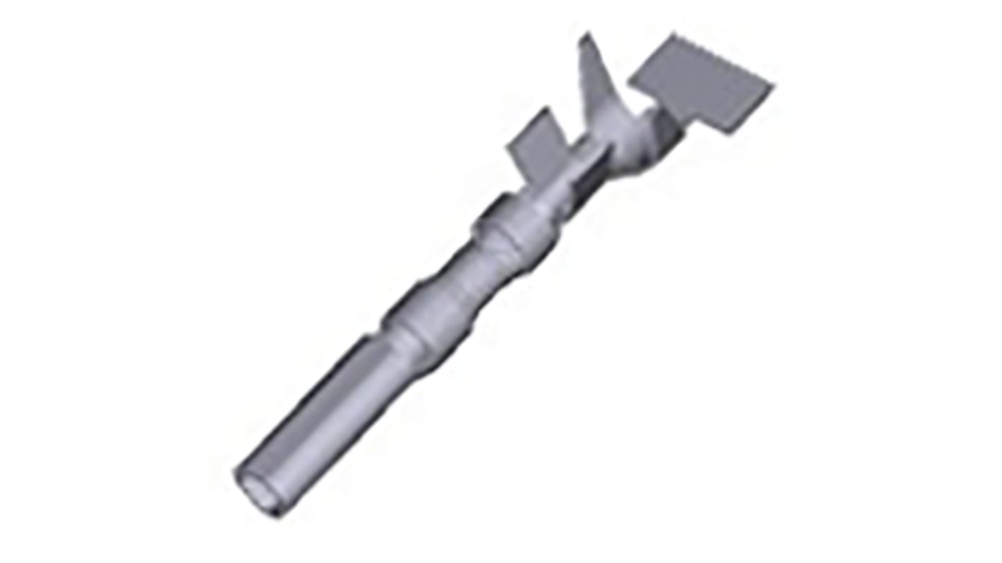 TE Connectivity Mini-Universal MATE-N-LOK II Series Female Crimp Terminal, 20AWG Min, 16AWG Max