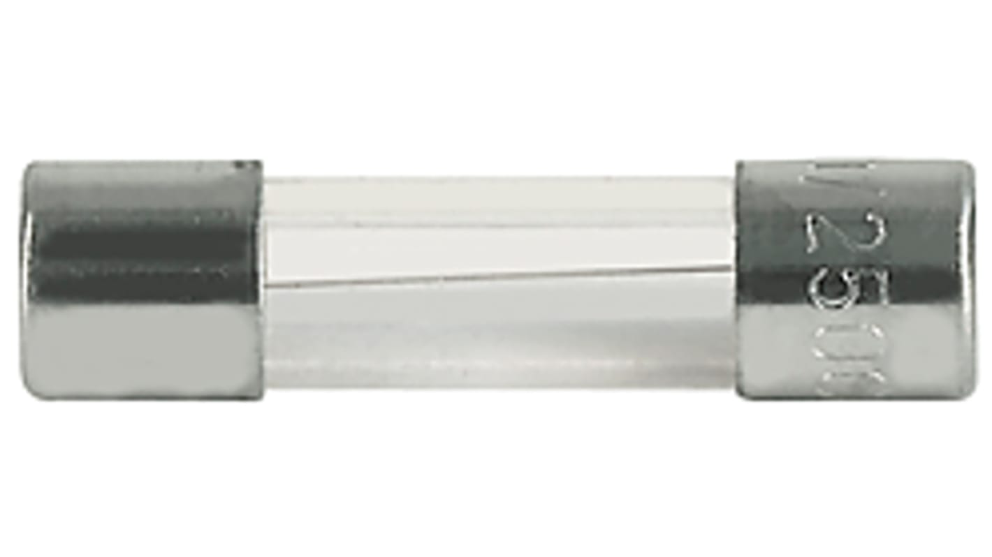 Schurter 6.3A M Glass Ceramic Cartridge Fuse, 5 x 20mm