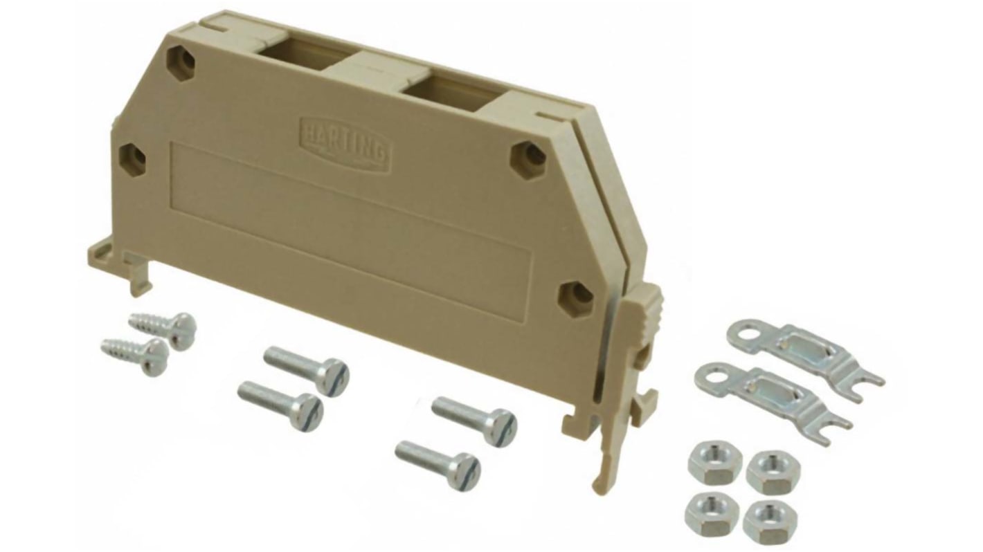 HARTING, 09 06 DIN Power Top Entry for use with DIN 41612 Connector