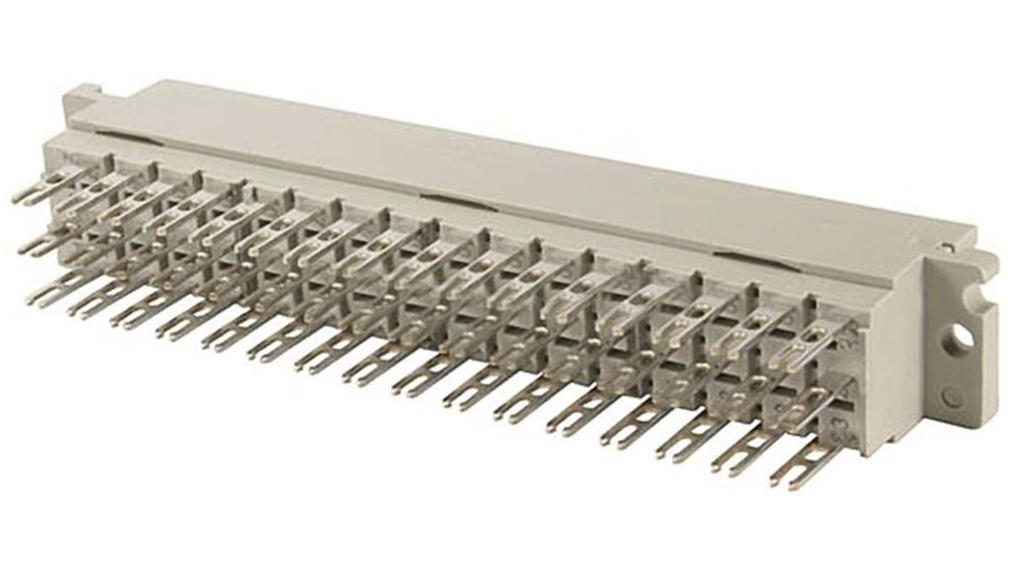 HARTING 09 06 32 Way 5.08mm Pitch, Type F, 3 Row, Straight DIN 41612 Connector, Socket