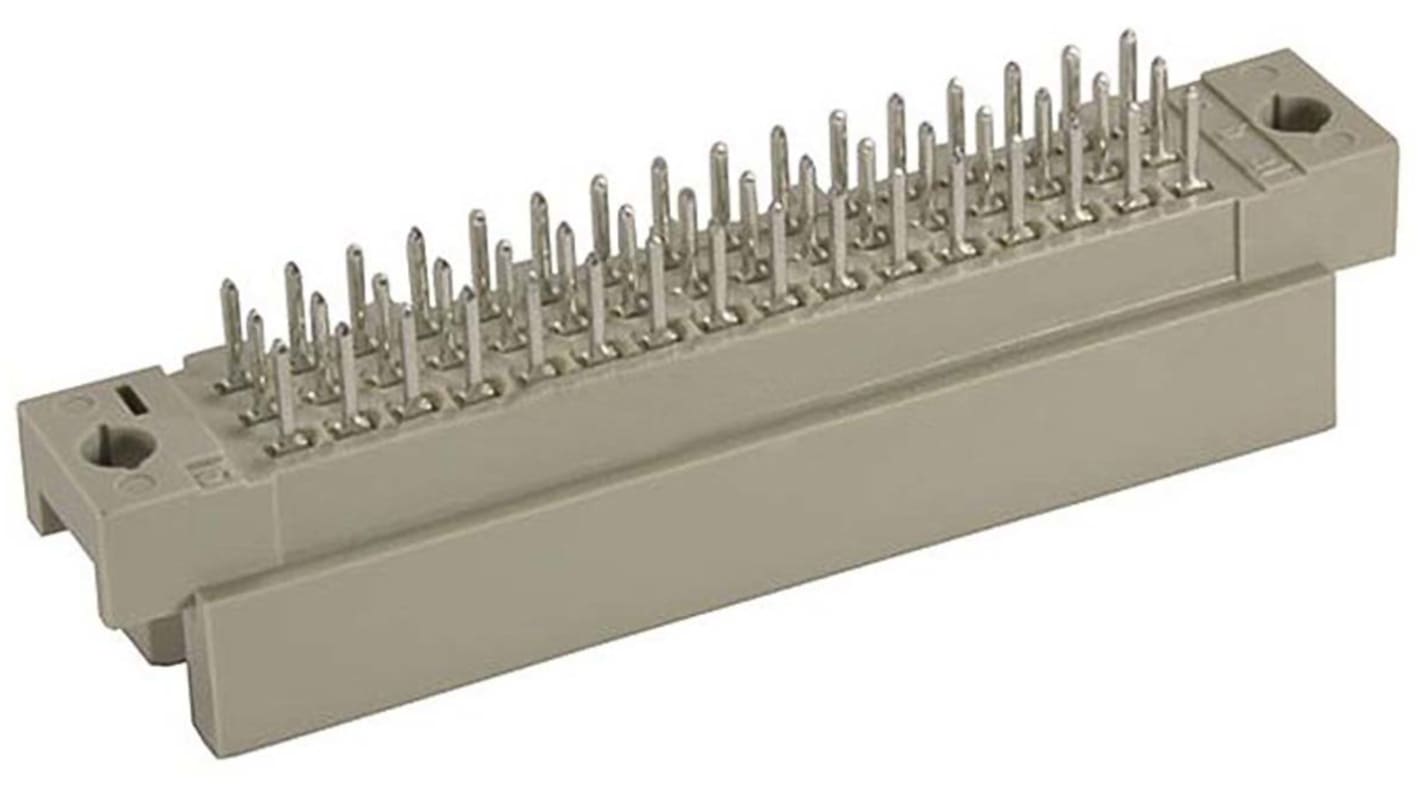 HARTING 09 28 32 Way 2.54mm Pitch, Type 2R, 3 Row, Straight DIN 41612 Connector, Plug