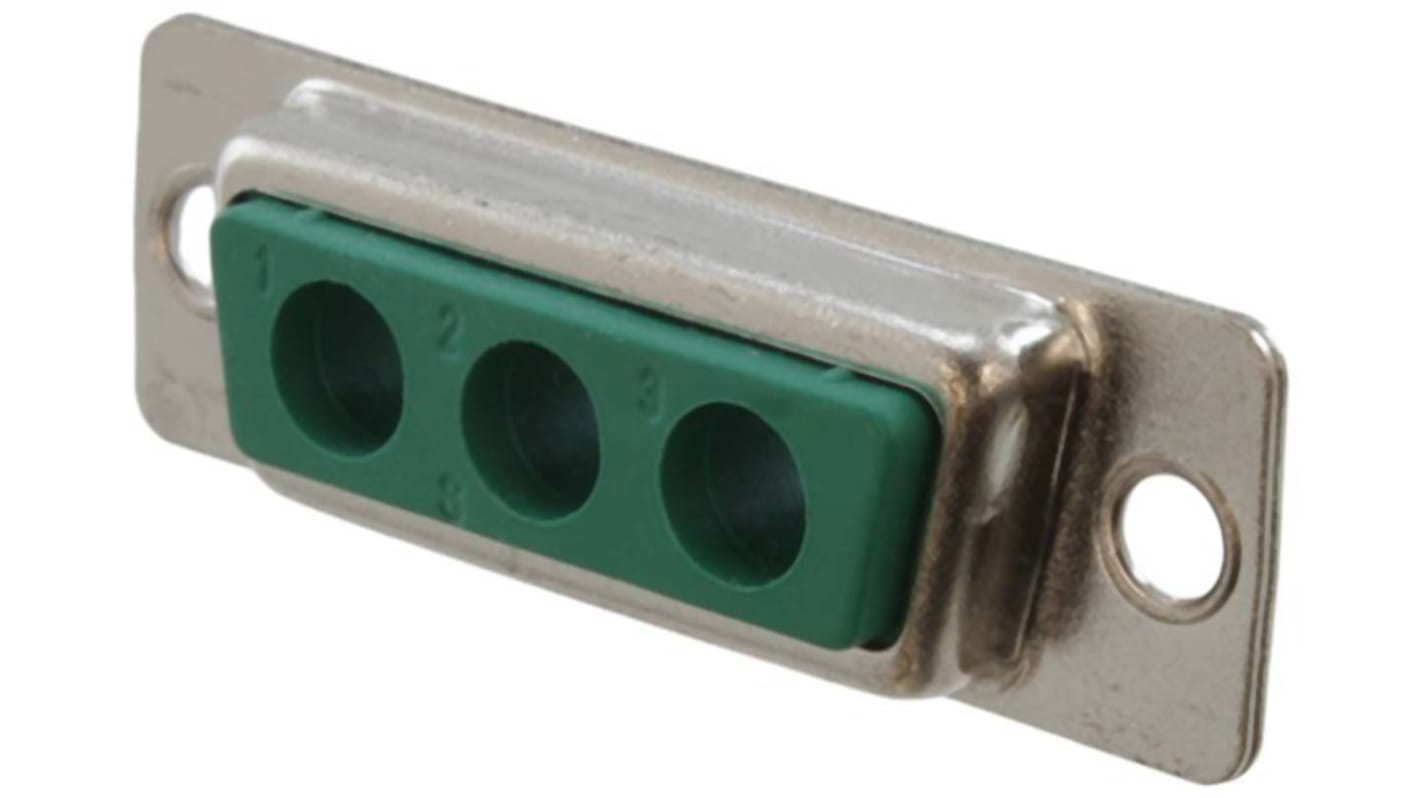 HARTING 3 Way Cable Mount D-sub Connector Socket