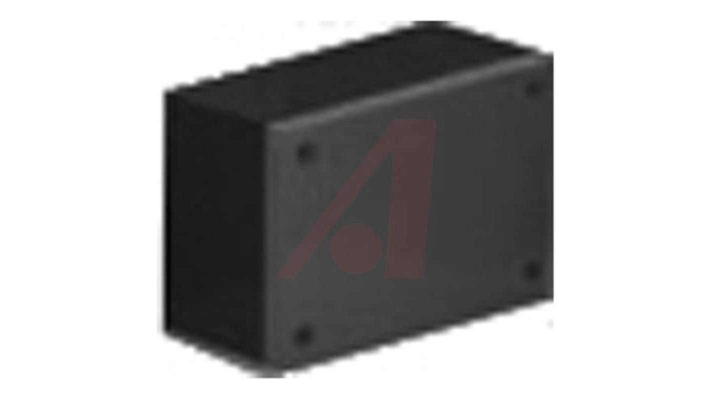 OKW Enclosures CP Series Black ABS Enclosure, Grey Lid, 215 x 130 x 82.9mm