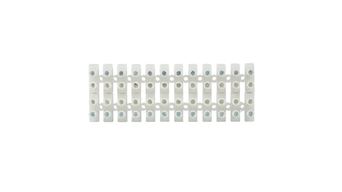 Morsetto senza fusibile RS PRO, 12 vie, per cavi 10 AWG
