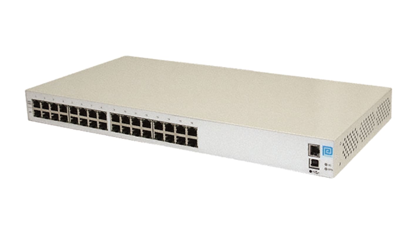 Phihong 16 Port POE Injector, 100 → 240V ac Input, 250W