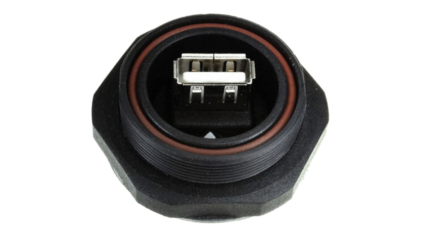 Konektor USB, řada: USB, číslo řady: PX0848, počet portů: 1 Port, orientace těla: přímý, Samec verze 2.0, 1A, 30 V AC,