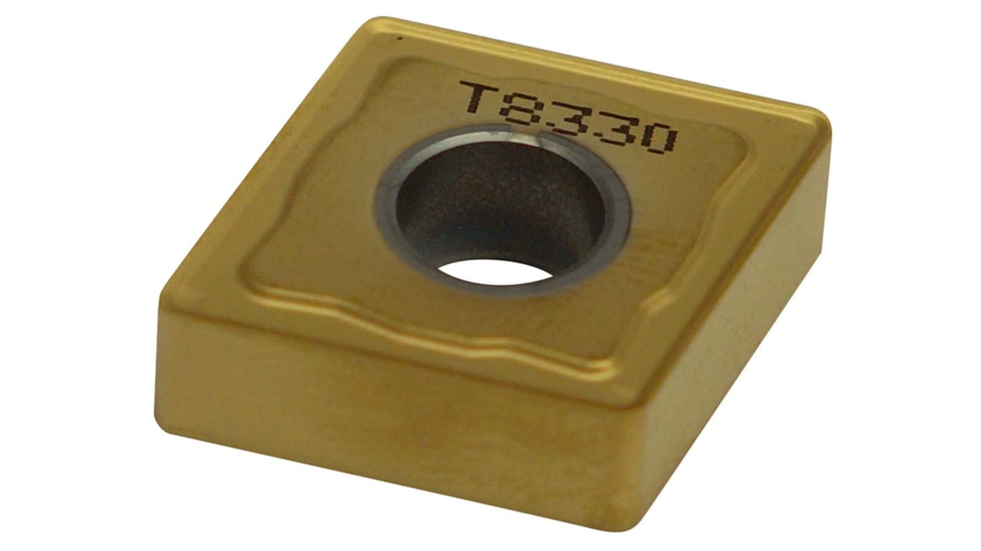 Pramet CNMG Series Lathe Insert for Use with DCLNR 12, 4.76mm Height, 95° Approach, 12.9mm Length