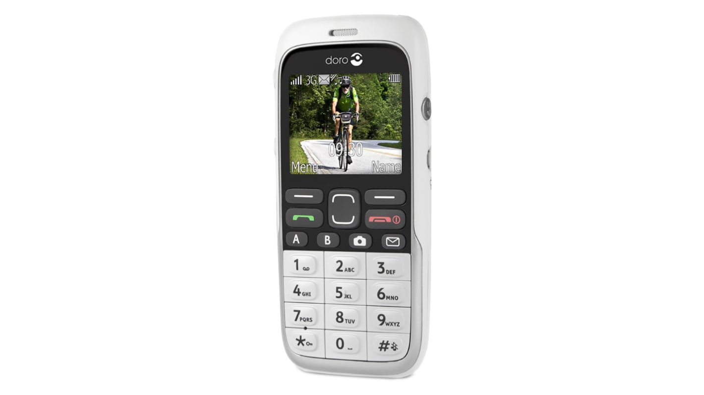 Doro Mobiltelefon, PhoneEasy 520x, Weiß