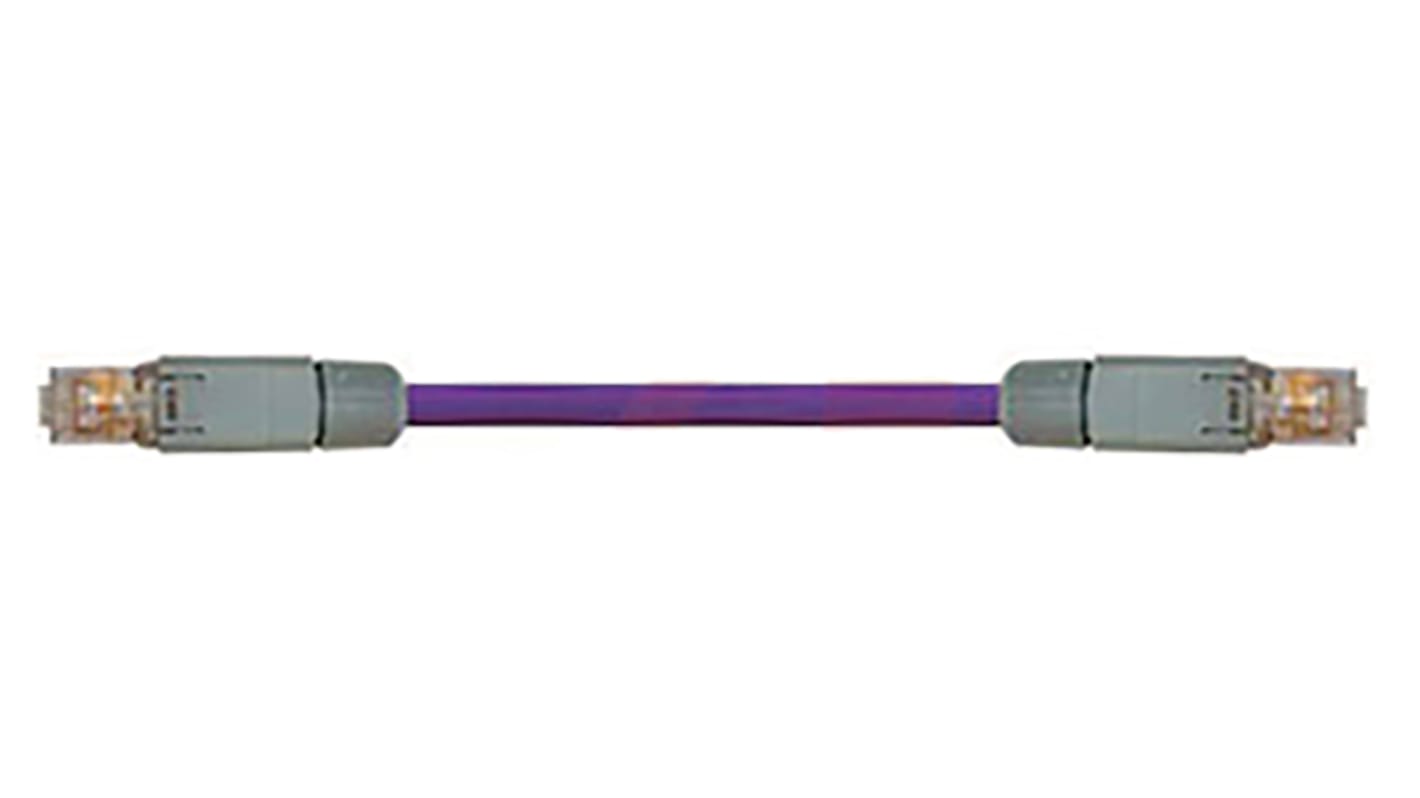 Kabel Ethernet Cat5 długość 10m Z zakończeniem Igus PUR l. żył: 8