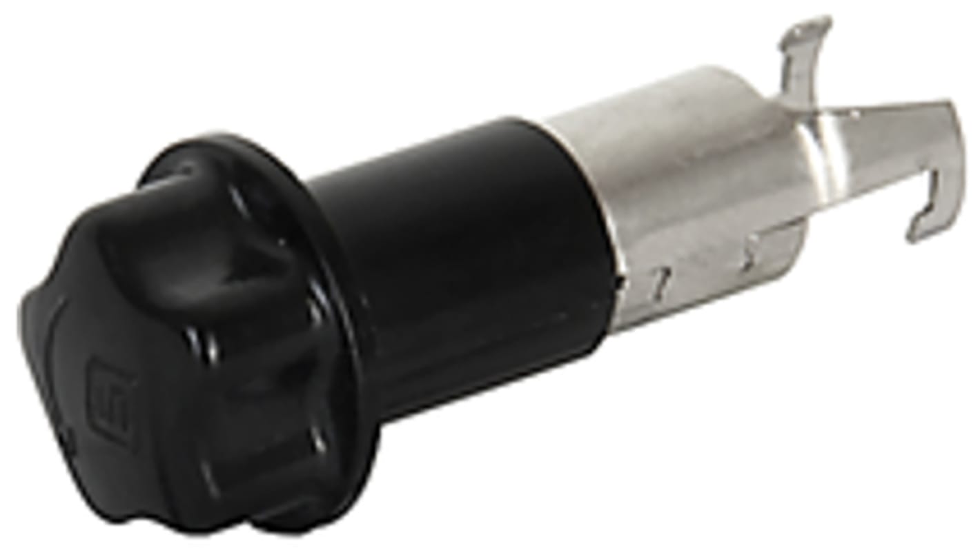 Schurter 10A Panel Mount Fuse Holder for 5 x 20mm Fuse, 1P, 250V ac