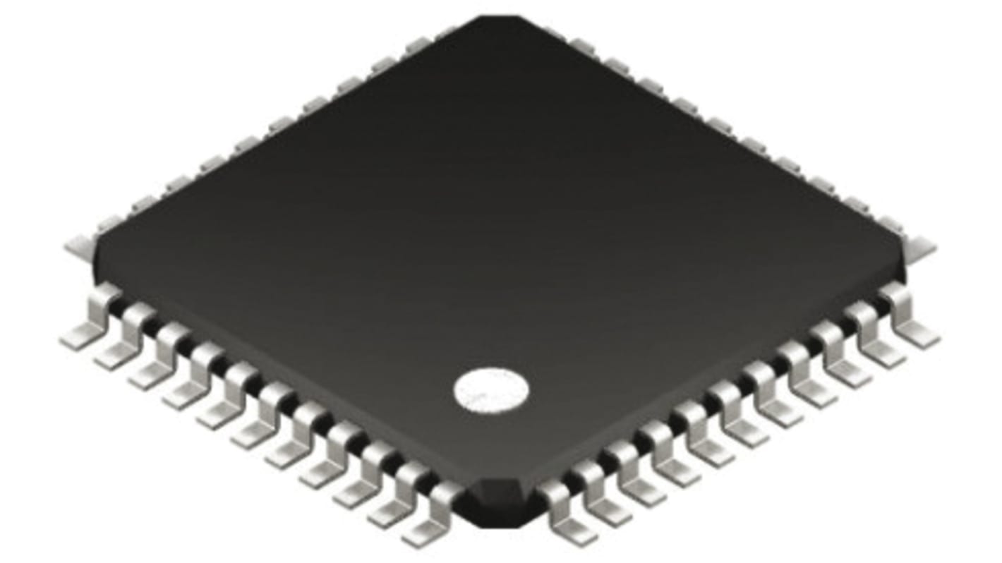 Microcontrolador Microchip PIC18F4520-I/PT, núcleo PIC de 8bit, RAM 1,536 kB, 40MHZ, TQFP de 44 pines