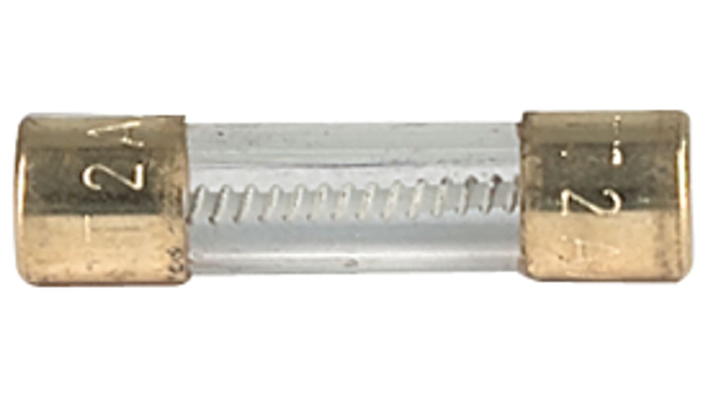 Schurter 4A Slow-Blow Glass Cartridge Fuse, 5 x 20mm