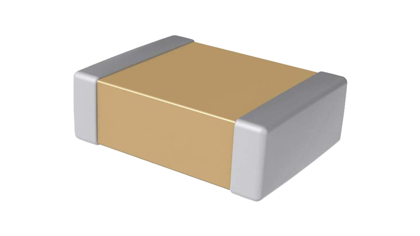 KEMET 22μF Multilayer Ceramic Capacitor MLCC, 6.3V dc V, ±10% , SMD