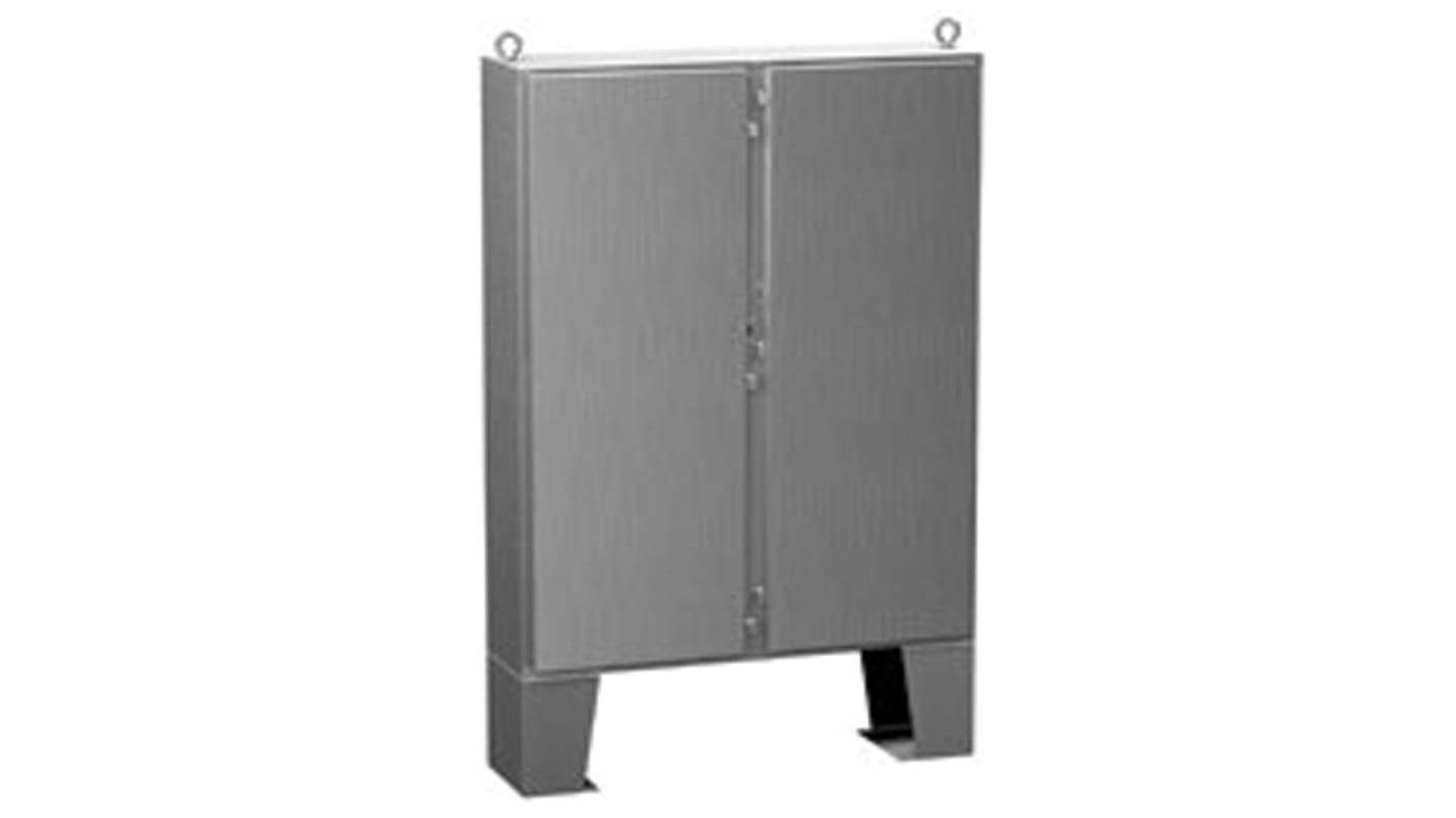 Hammond 1422 N4 Series Stainless Steel Double-Door-Door Floor Standing Enclosure, Opaque Door, IP66, 1832.1 x 1220.72 x