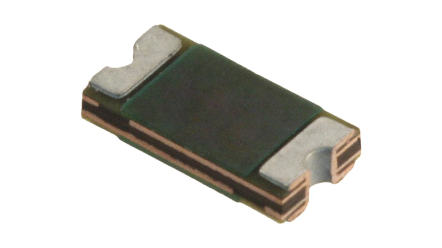 Fusibile ripristinabile Littelfuse, intervento a 0.52A in 0.1s, 30V cc, tenuta 0.15A, 10Ω max