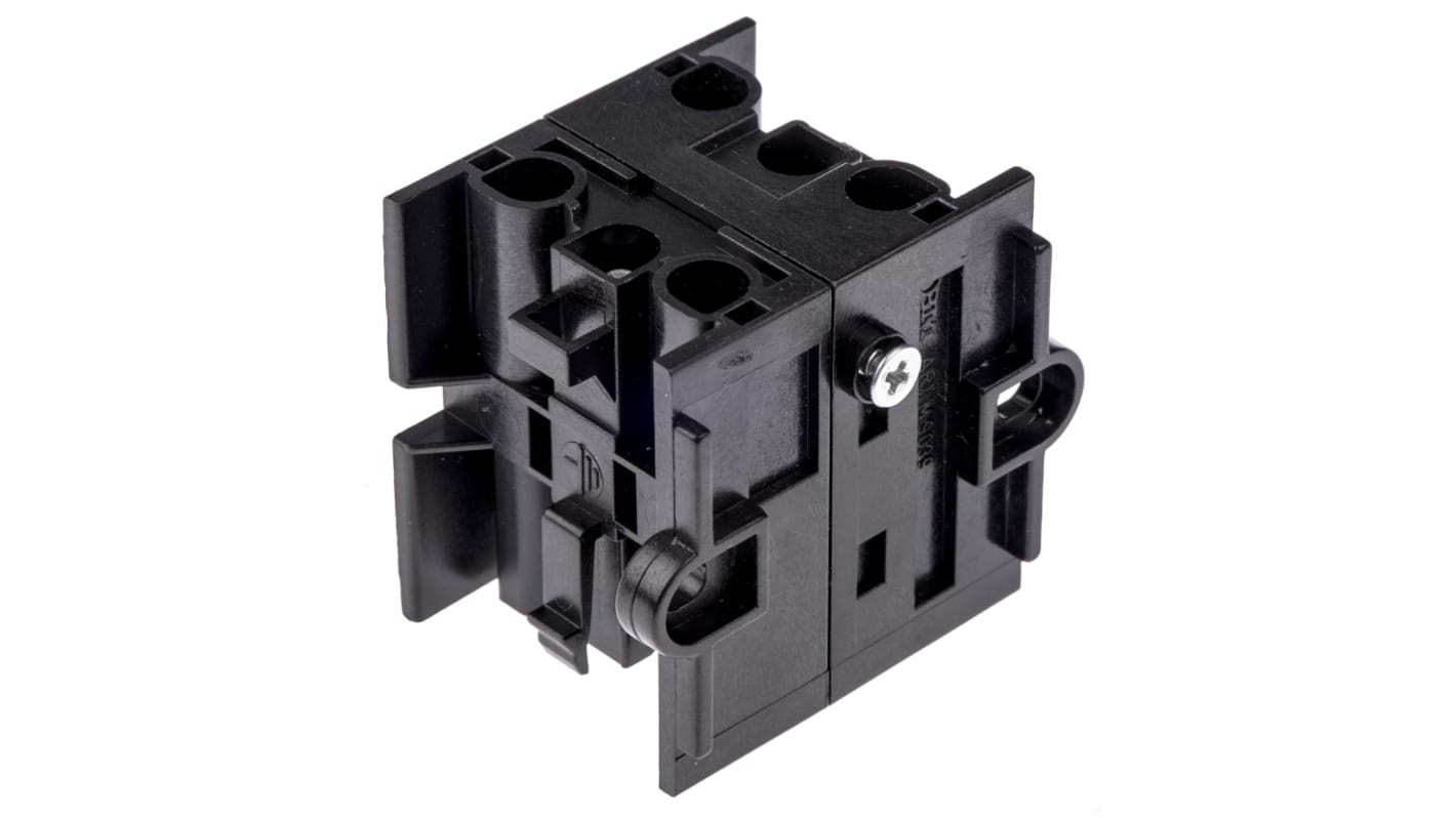 RS PRO 分线盒, 250 V, 最高+90°C, 黑色PC外壳