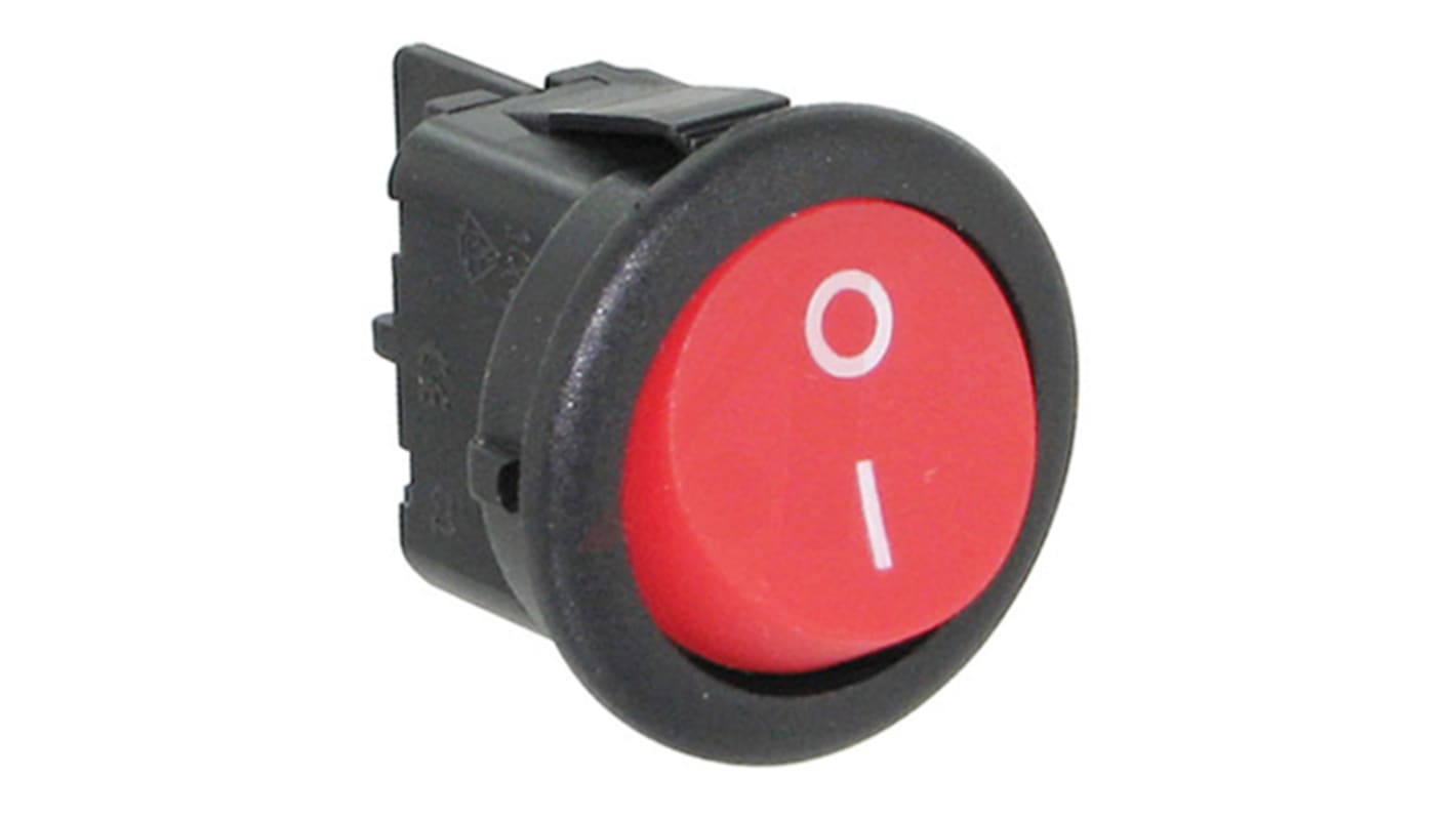 ZF SPST, On-Off Rocker Switch Panel Mount