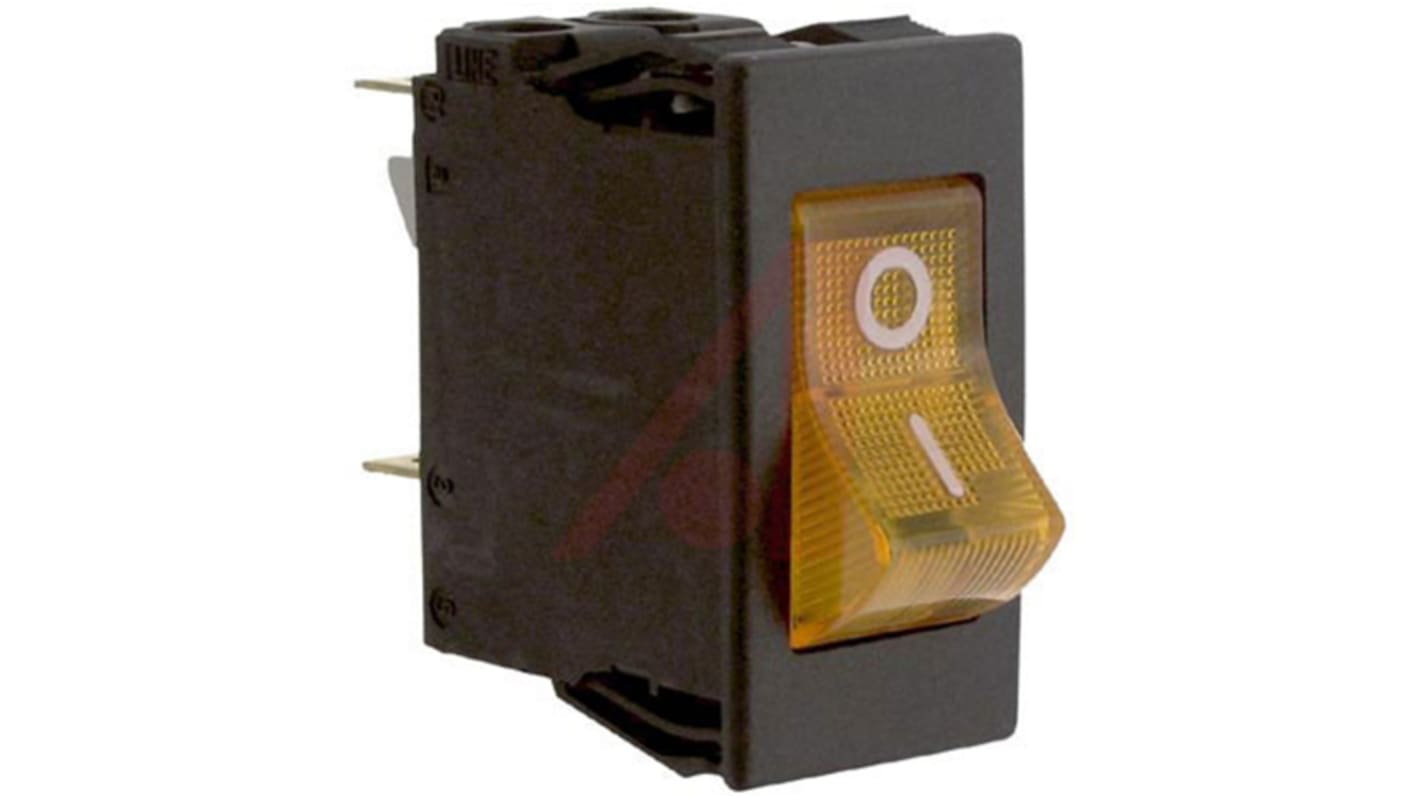 Schurter Circuit Breaker Switch - 220 → 240V Voltage Rating Snap In, 5A Current Rating