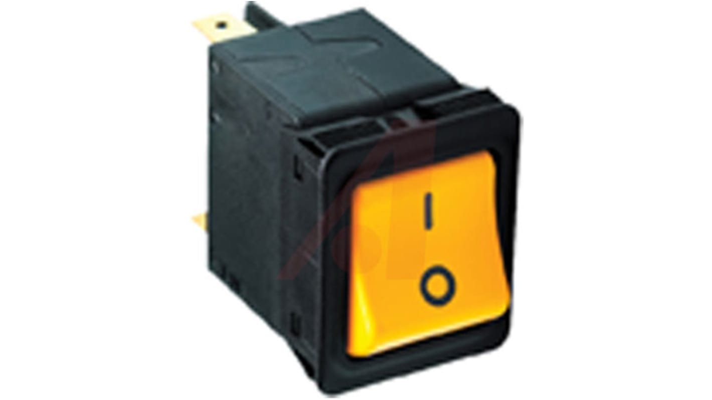 Schurter Circuit Breaker Switch - TA35 2 Pole 60 V dc, 240 V ac Voltage Rating Snap In, 20A Current Rating