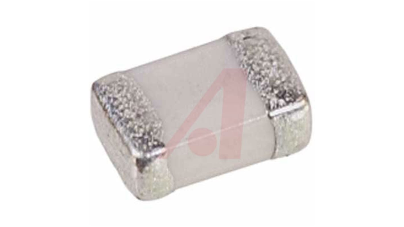 KEMET 10pF Multilayer Ceramic Capacitor MLCC, 100V dc V, ±5% , SMD