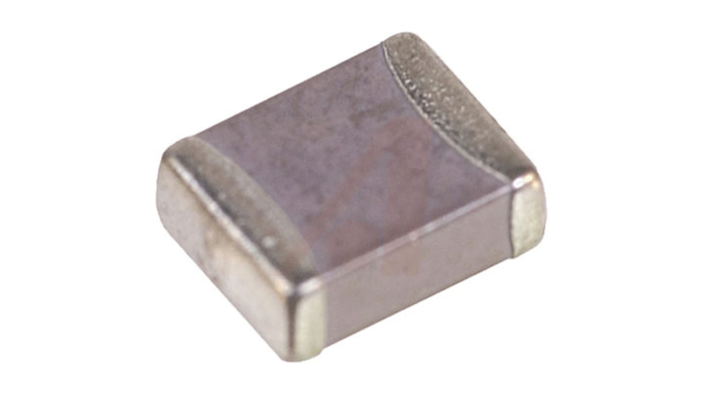 KEMET 1nF Multilayer Ceramic Capacitor MLCC, 1kV dc V, ±10% , SMD