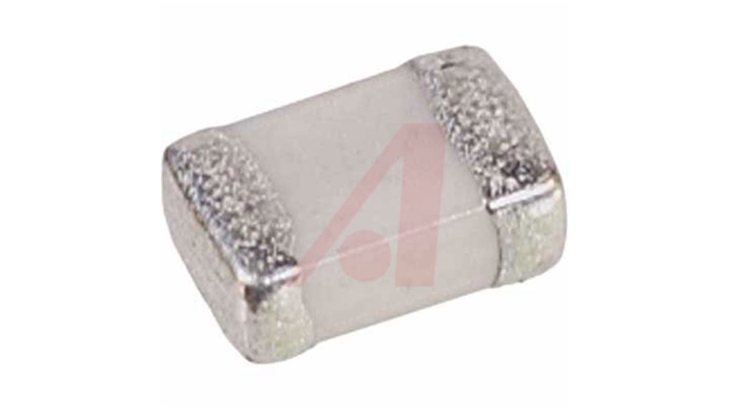 KEMET 10nF Multilayer Ceramic Capacitor MLCC, 50V dc V, ±20% , SMD