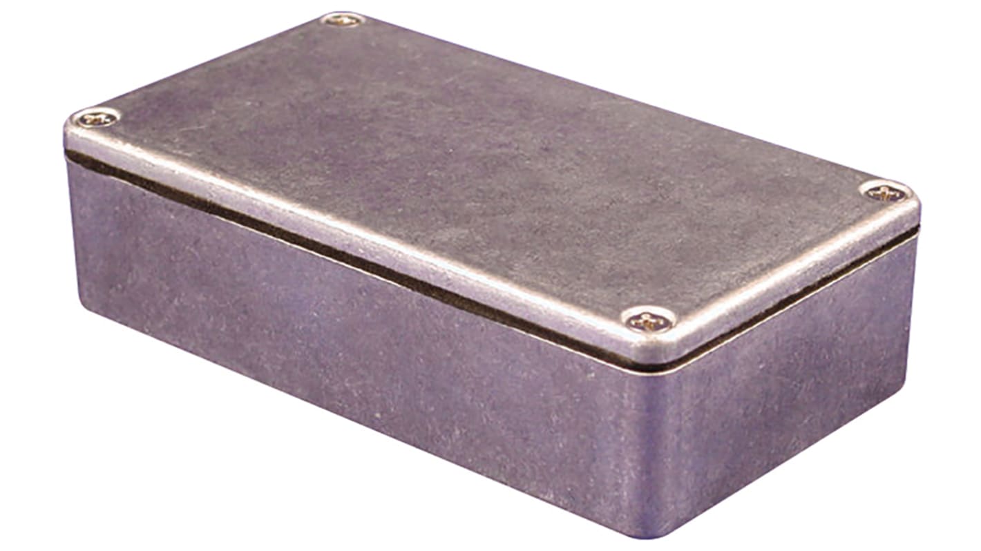 Hammond 1550 Series Natural Die Cast Aluminium Enclosure, IP66, Natural Lid, 275 x 175 x 62mm