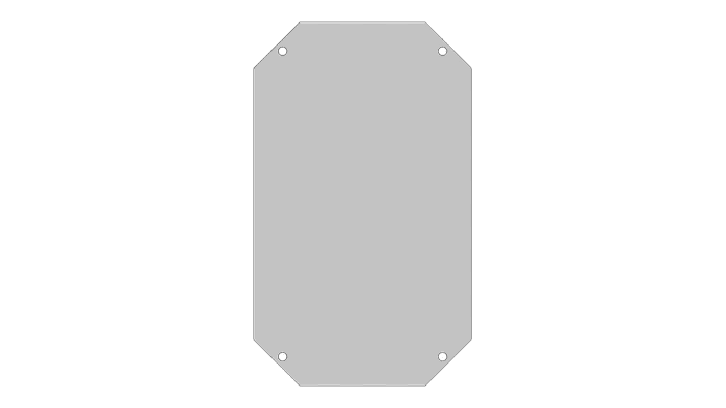 Fibox Galvanisierter Stahl Gehäusezubehör, 150mm x 250mm