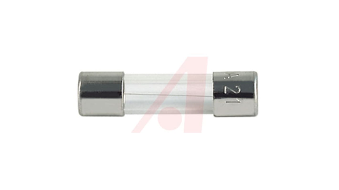 Schurter 2A F Glass Cartridge Fuse, 5 x 20mm