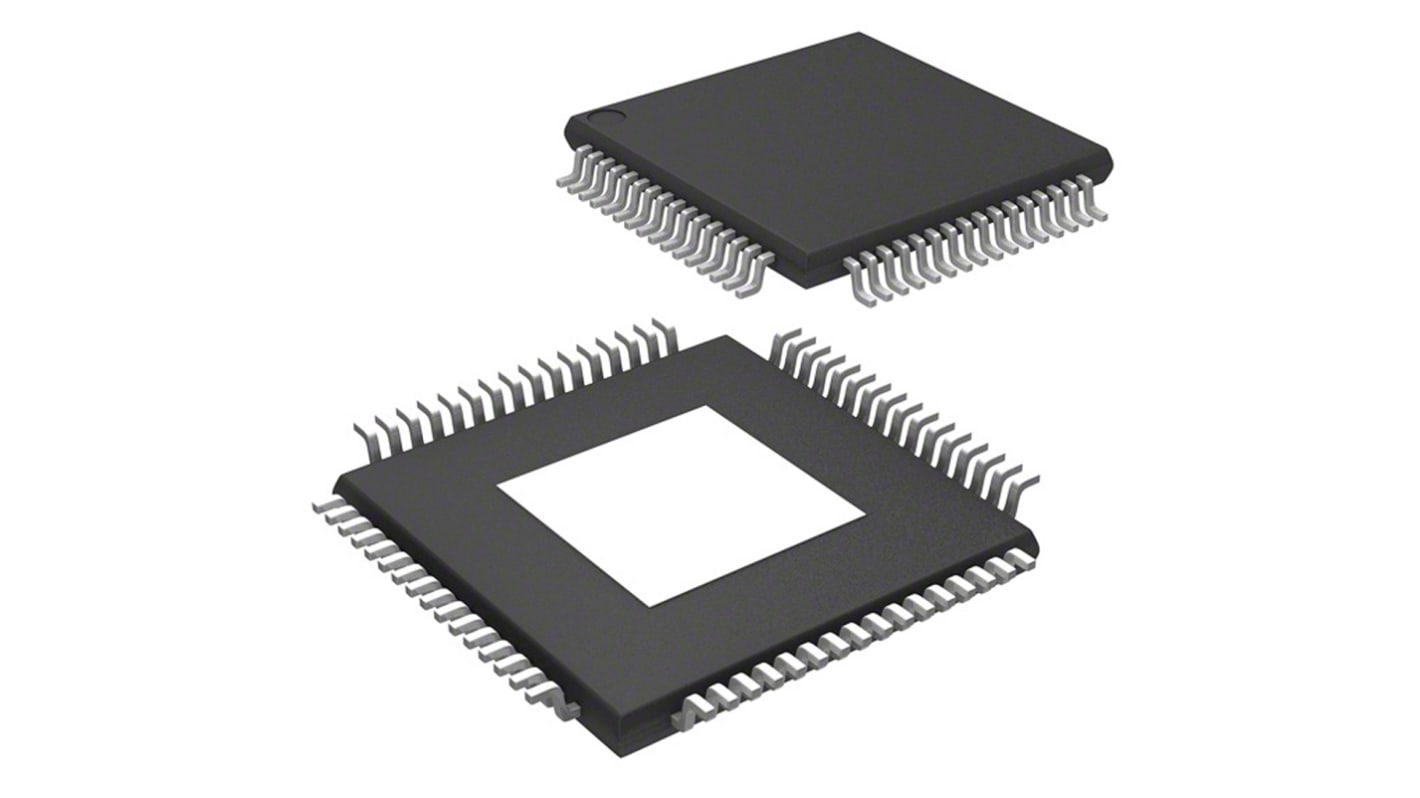 Silicon Labs EZR32WG マイコン, ARM Cortex M4コア, 48MHz, 256 kB, フラッシュ, 64-Pin QFN