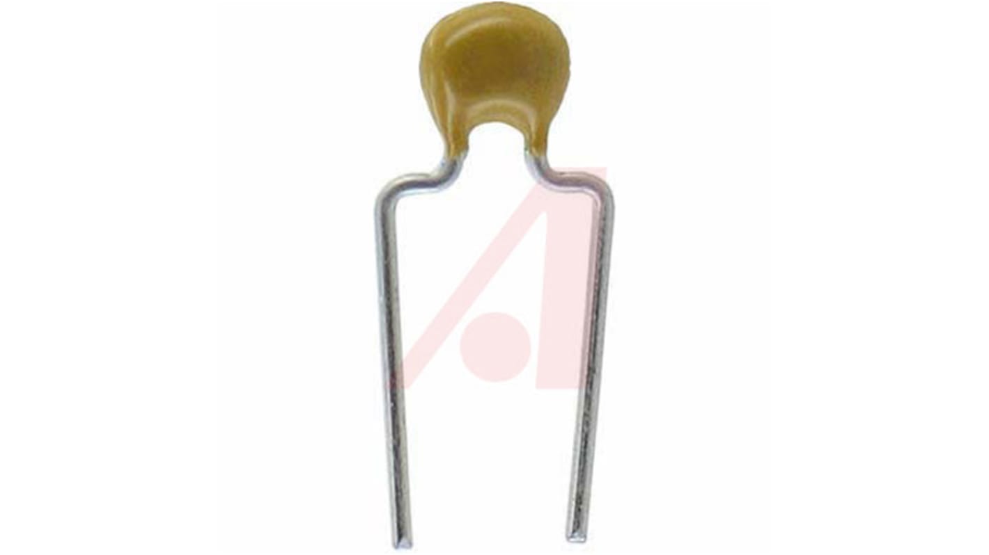 Kemet 15nF Multilayer Ceramic Capacitor MLCC, 50V dc V, ±10% , Through Hole