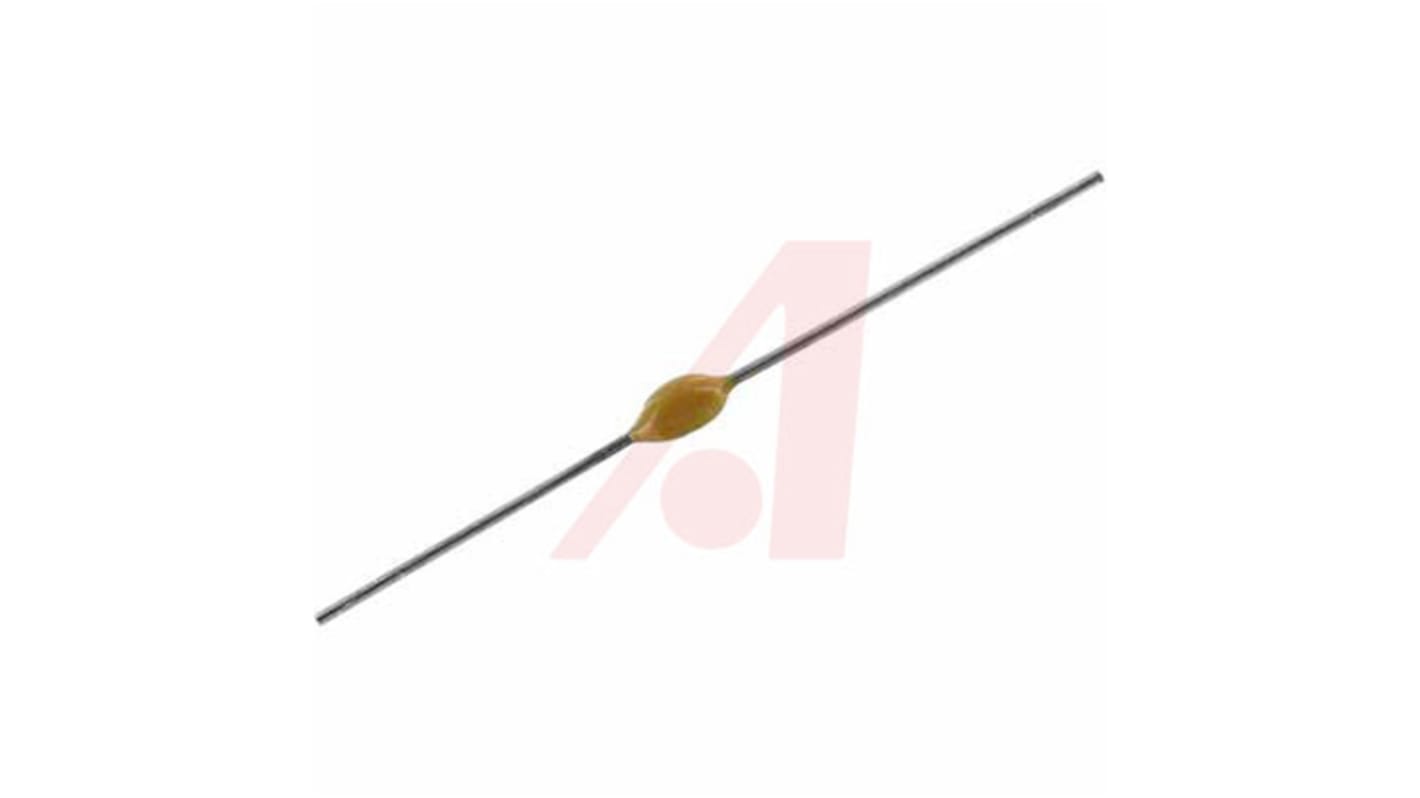 KEMET 150pF Multilayer Ceramic Capacitor MLCC, 100V dc V, ±5% , Axial