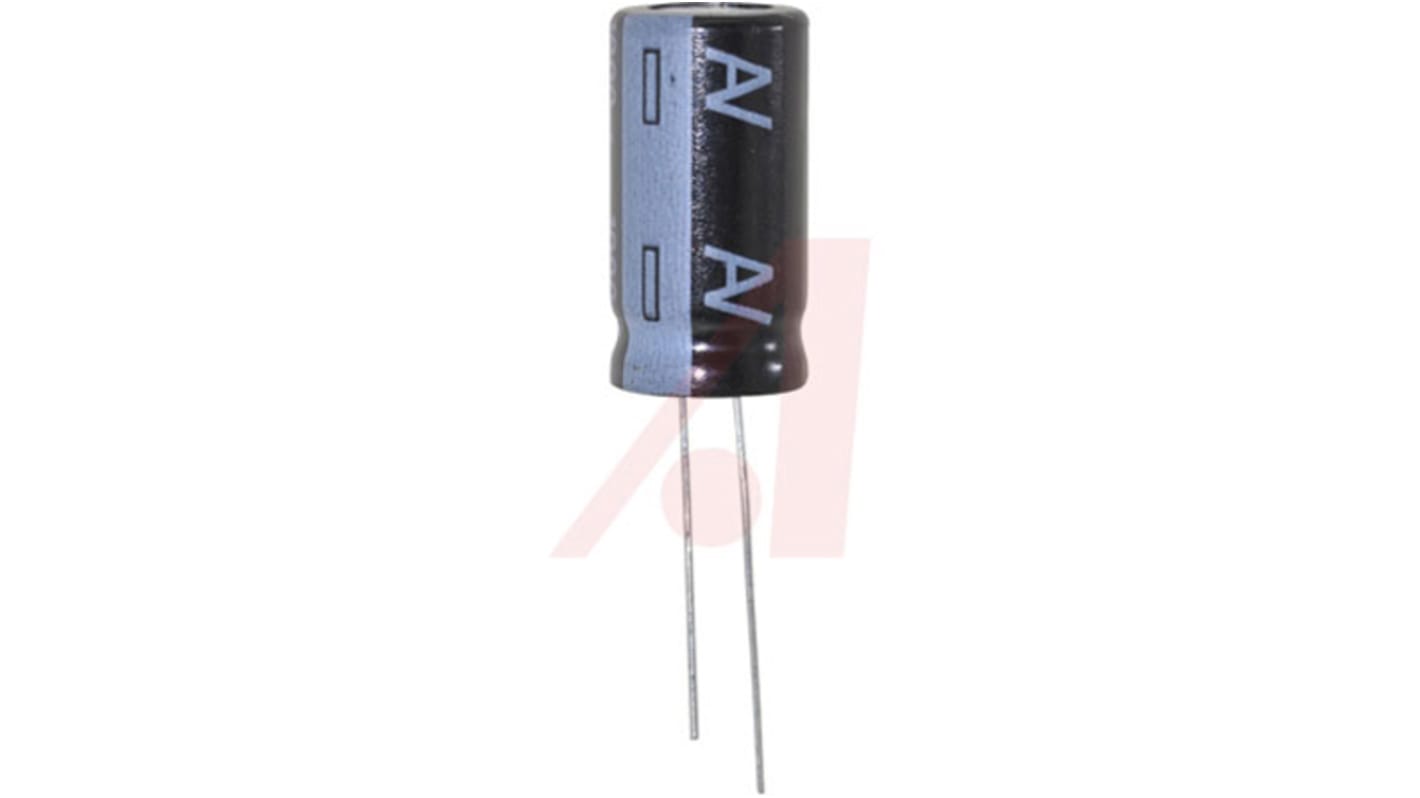 Kemet 3300μF Electrolytic Capacitor 10V dc, Through Hole - ESY338M010AL4AA
