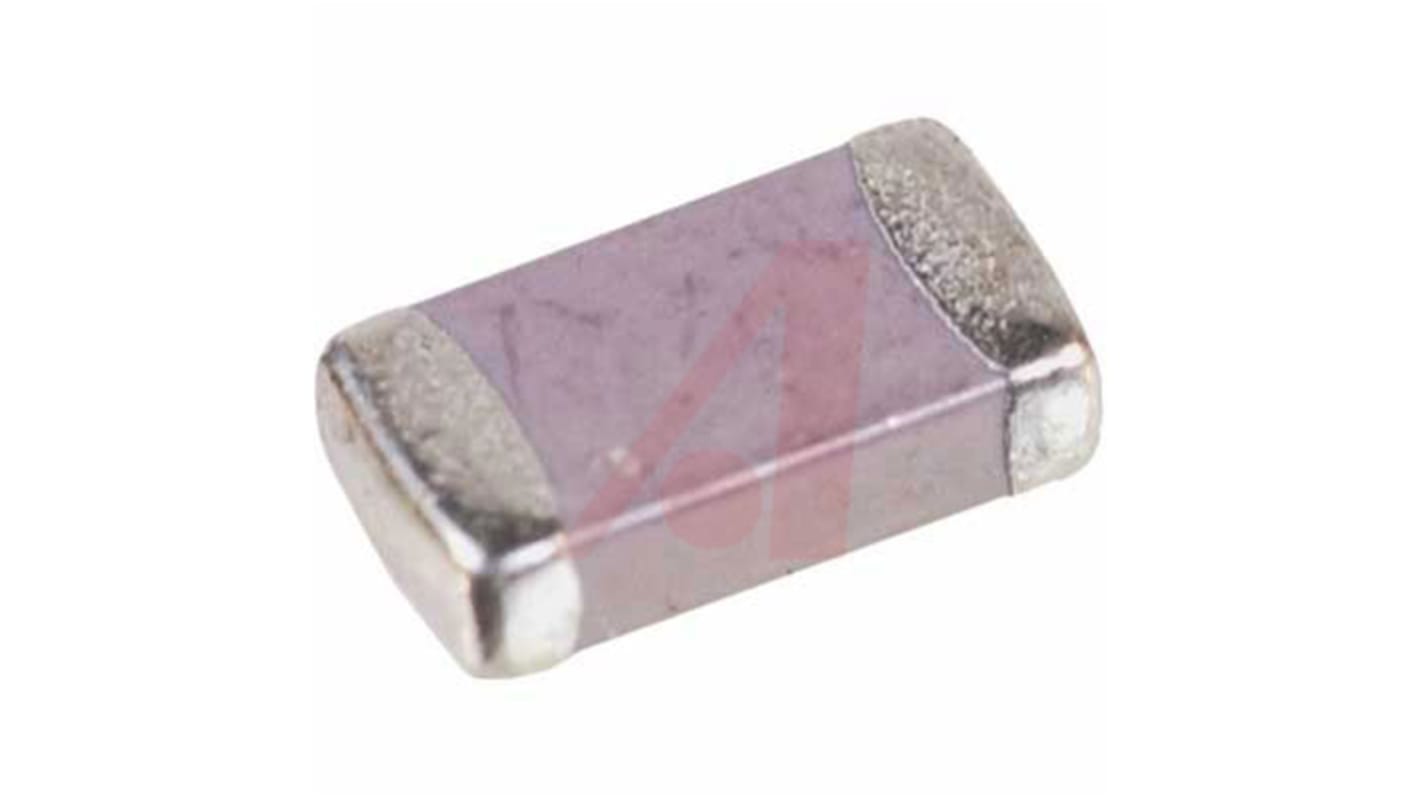 KEMET 6.8nF Multilayer Ceramic Capacitor MLCC, 50V dc V, ±10% , SMD