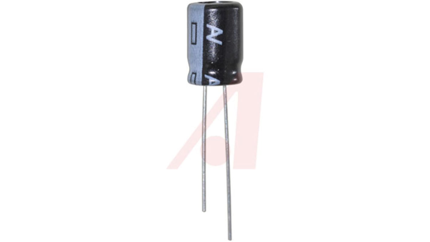 Kemet 100μF Electrolytic Capacitor 50V dc, Through Hole - ESH107M050AG3AA