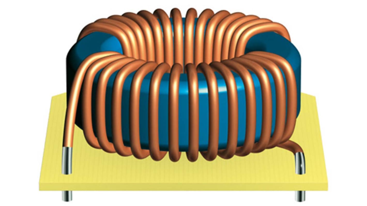 EPCOS B82726S Netzleitungsdrossel, Ferrit-Kern, 1,3 mH, ±30%, 18A, Radial / R-DC 5mΩ, max. 10kHz x 22mm