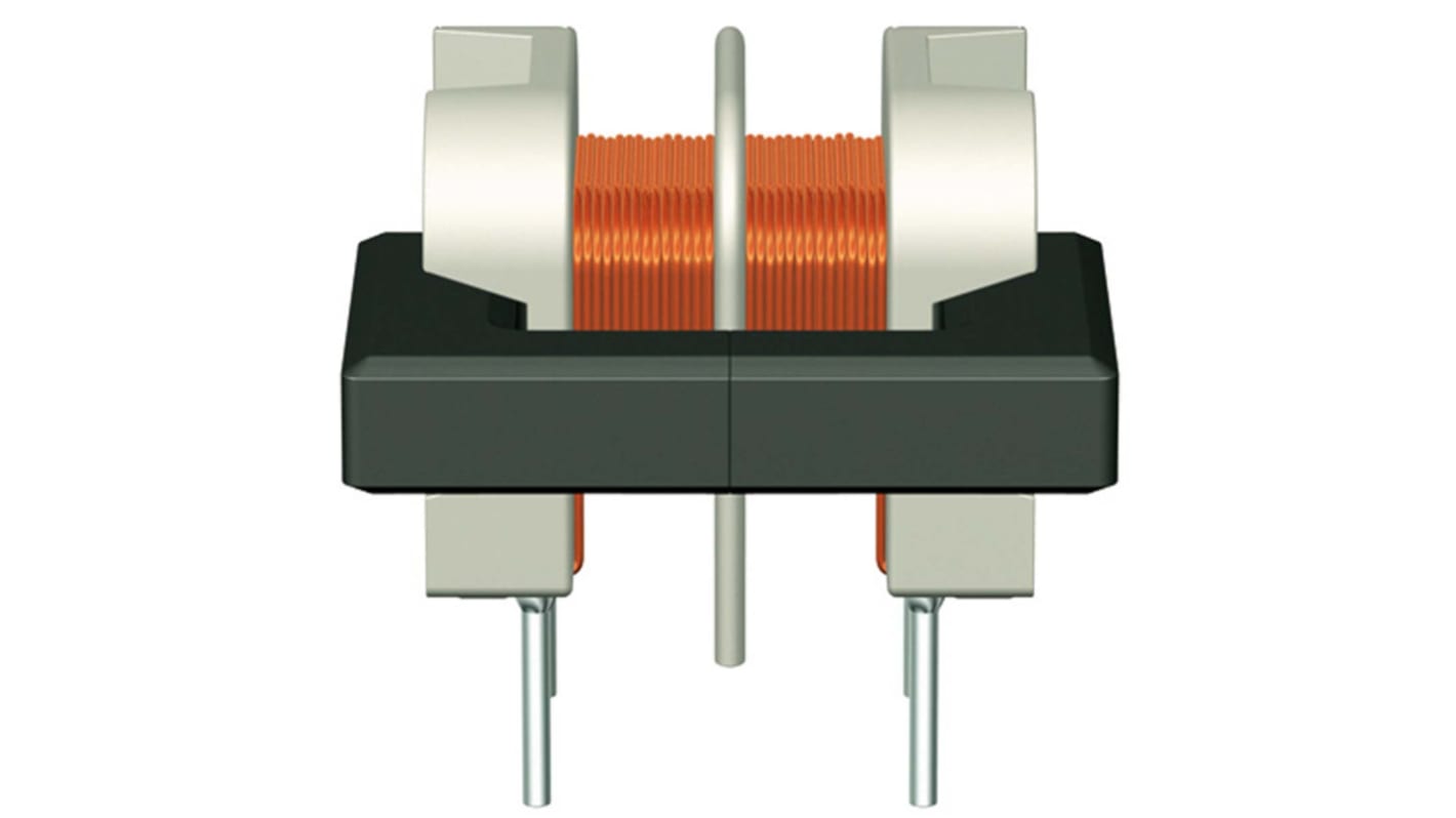 EPCOS 1.8 mH -30 → +50% Ferrite Common Mode Choke, Max SRF:10kHz, 1A Idc, 340mΩ Rdc, B82730G