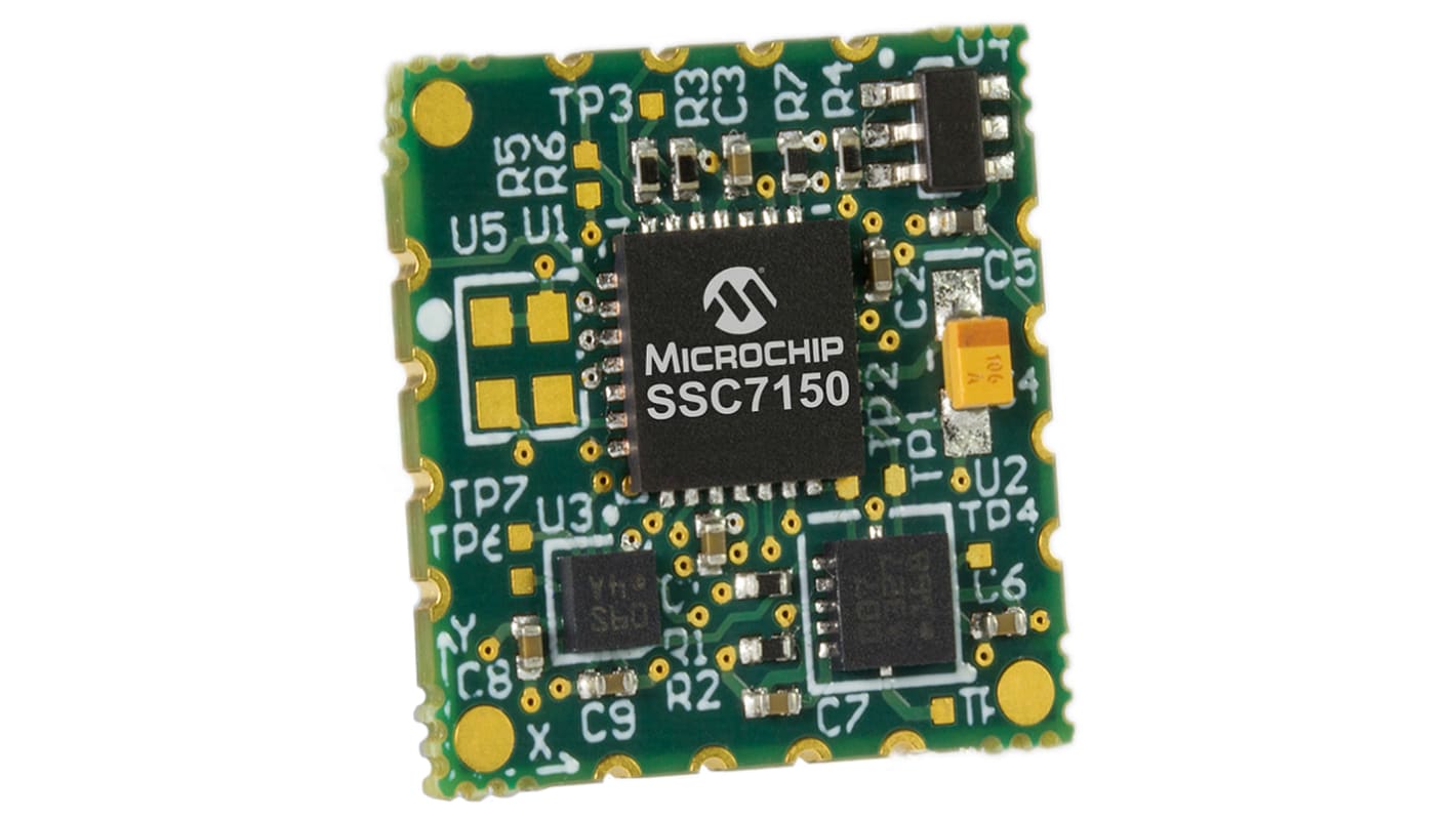 Microchip 9-Axis Surface Mount Sensor, Module, I2C, 16-Pin