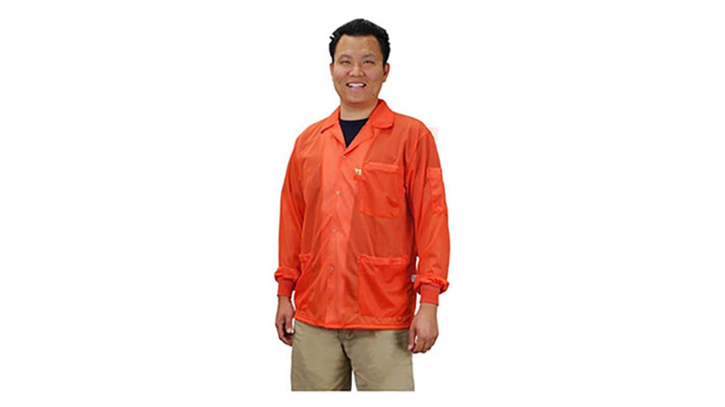 Jacket,Cuffs,Orange,X Small