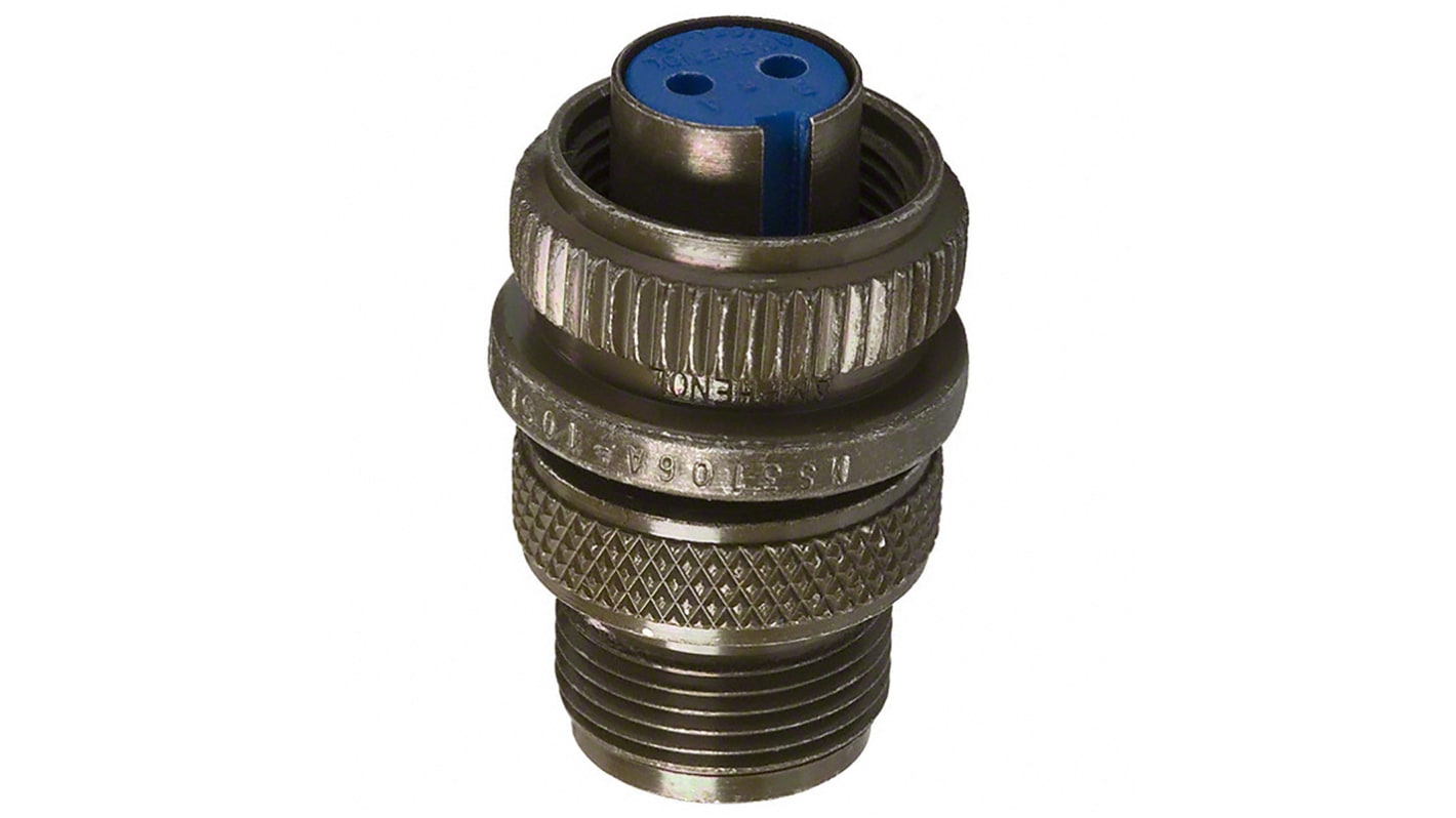 Amphenol, PT 18 Way Cable Mount MIL Spec Circular Connector Plug, Pin Contacts,Shell Size 14, Bayonet, MIL-DTL-26482