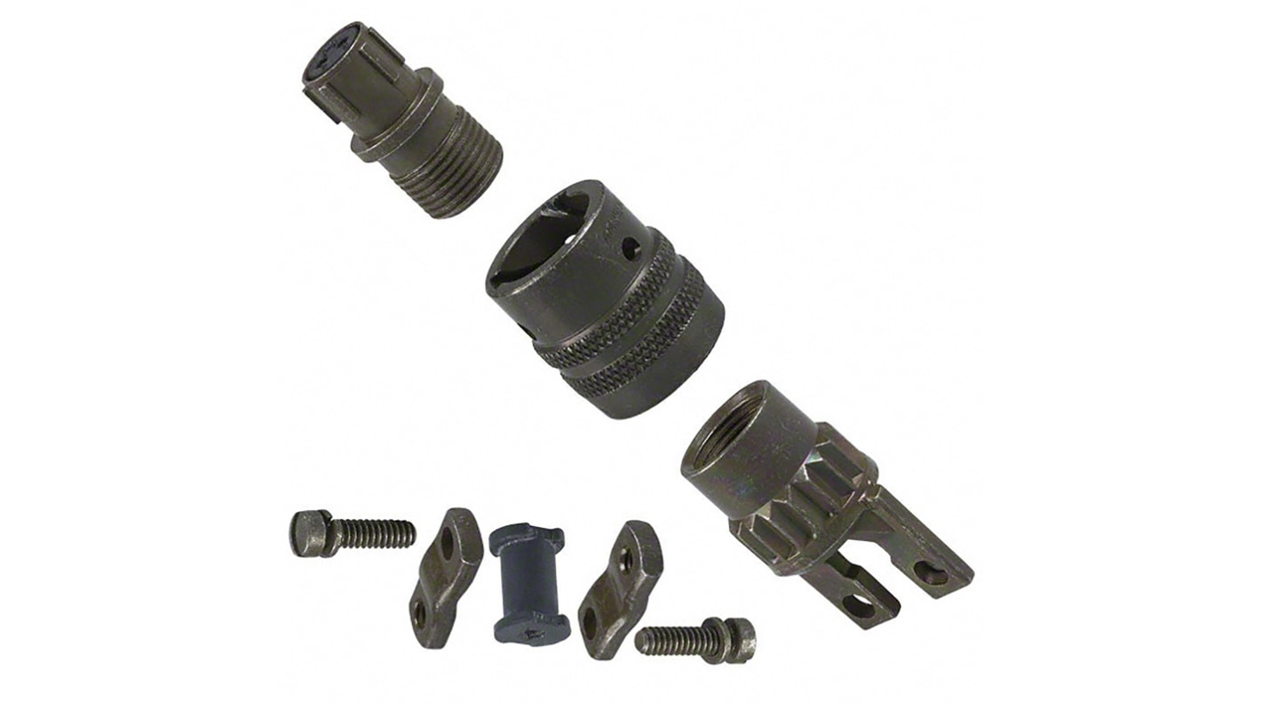 Amphenol Socapex, PT, Copper Alloy 8 Way Cable Mount MIL Spec Circular Connector PlugGreen, Socket Contacts,Shell Size