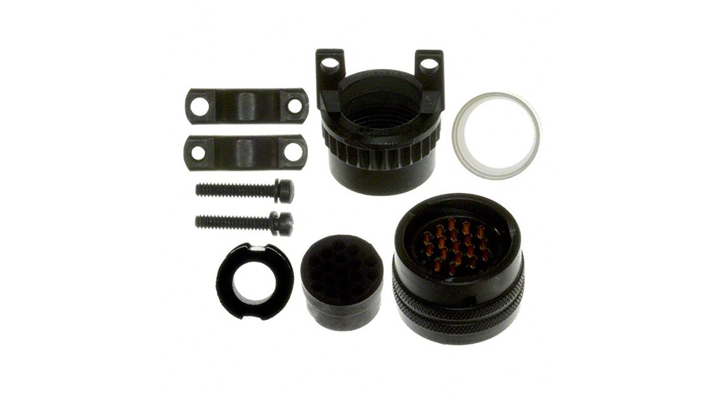 Amphenol Socapex, PT, Copper Alloy 26 Way Cable Mount MIL Spec Circular Connector PlugGreen, Socket Contacts,Shell Size