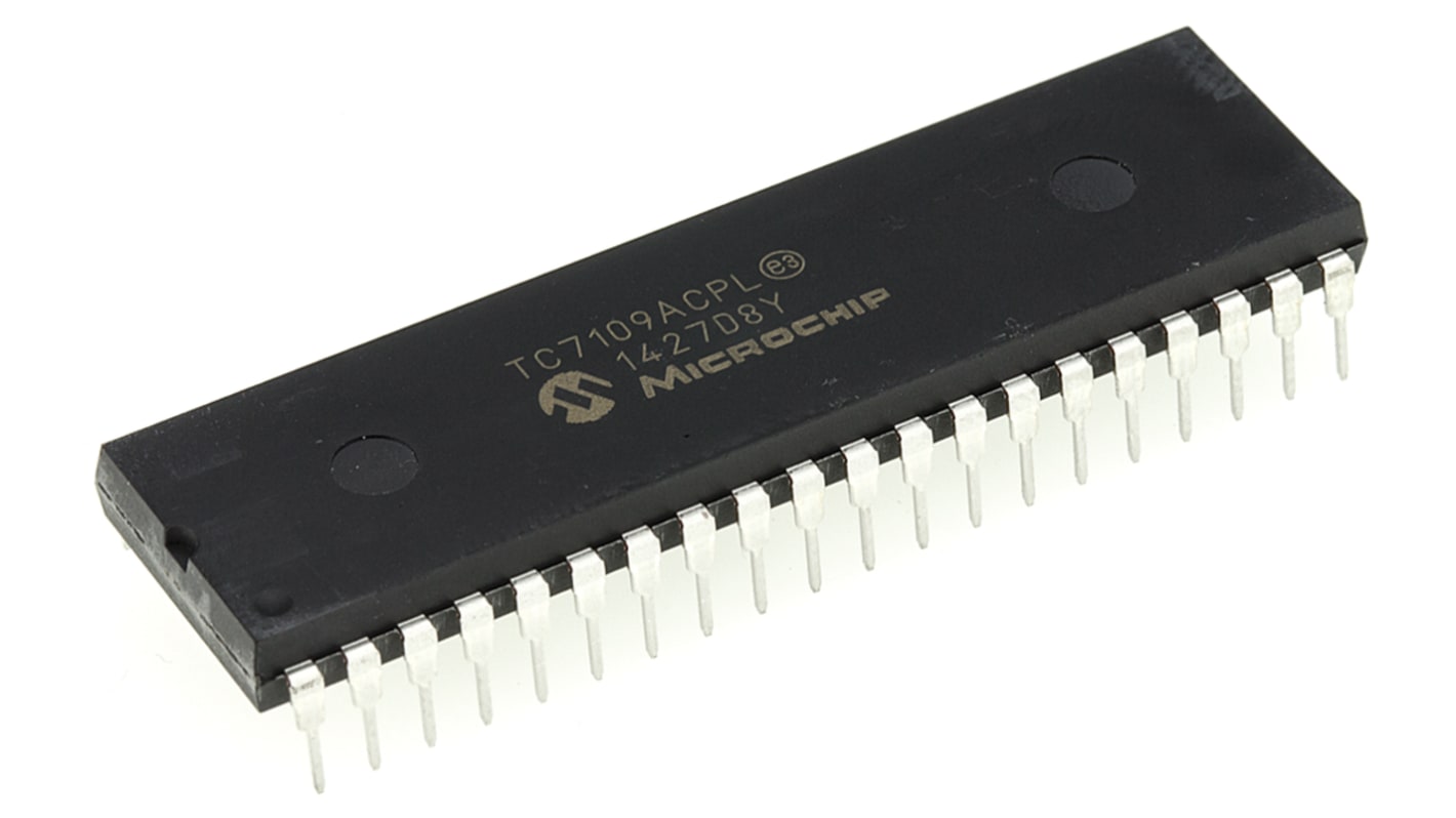 ADC 12 bitów + znak 0.01ksps A/C: 1 PDIP Podwójny stok Równoległy