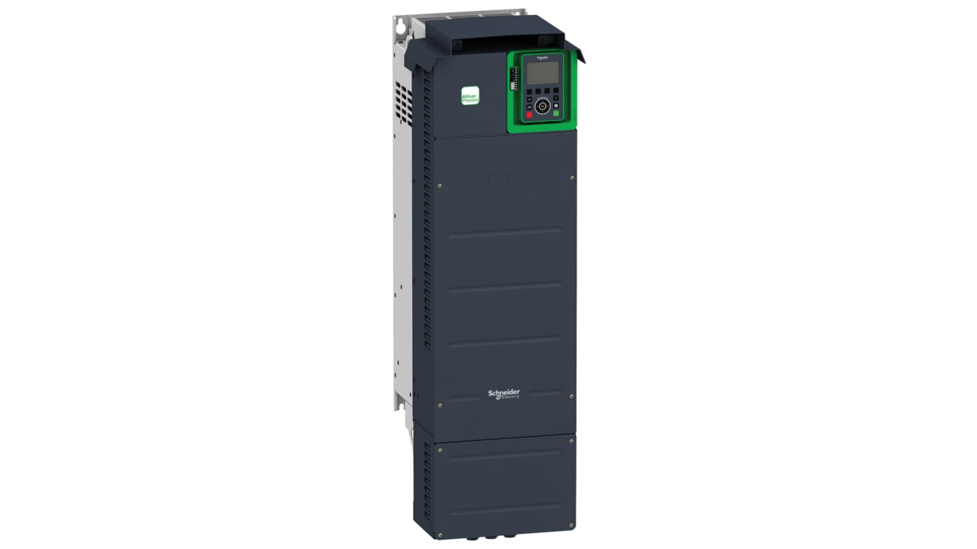 Variador de frecuencia Schneider Electric serie ATV 630, 55 kW, 400 V ac, 3 fases, 106 A, 88 A., 0.1 → 500Hz,