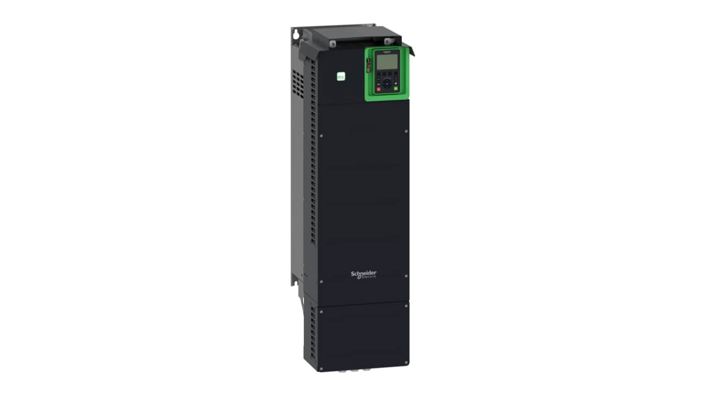 Variador de frecuencia Schneider Electric serie ATV 630, 75 kW, 400 V ac, 3 fases, 106 A, 145 A., 0.1 → 500Hz,