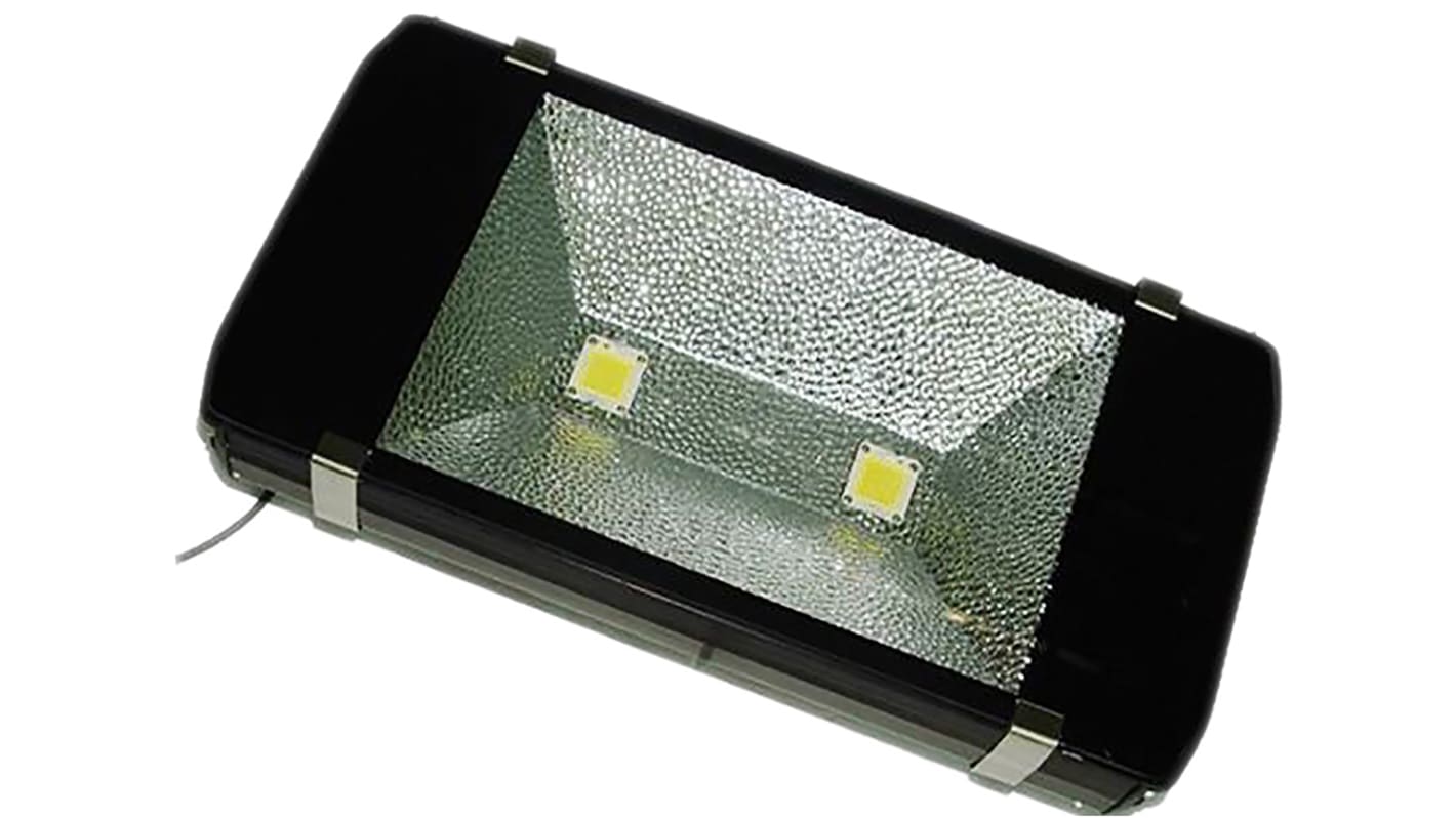 RS PRO LED户外泛光灯, 160 W, IP65, 6000 → 6500K, 292 x 610 x 115mm