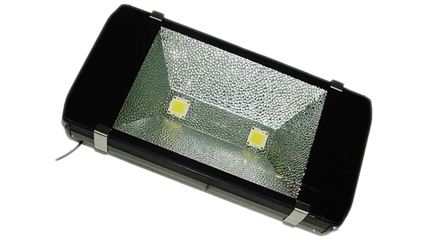 RS PRO LED户外泛光灯, 200 W, IP65, 6000 → 6500K, 292 x 610 x 115mm