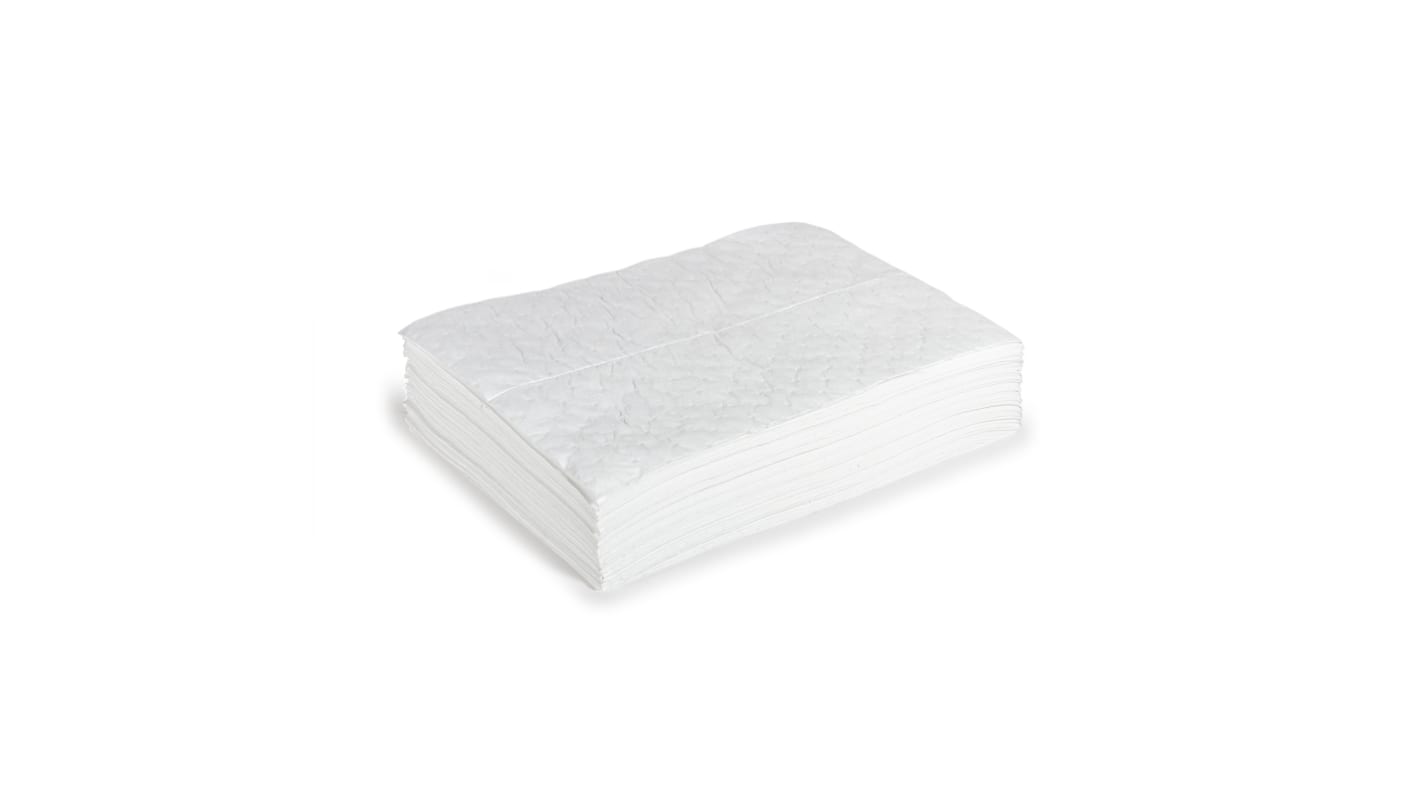 RS PRO Spill Absorbent Pad for Oil Use, 20L Capacity, 20 per Pack